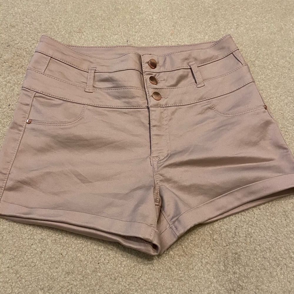 Pinkish Jean shorts